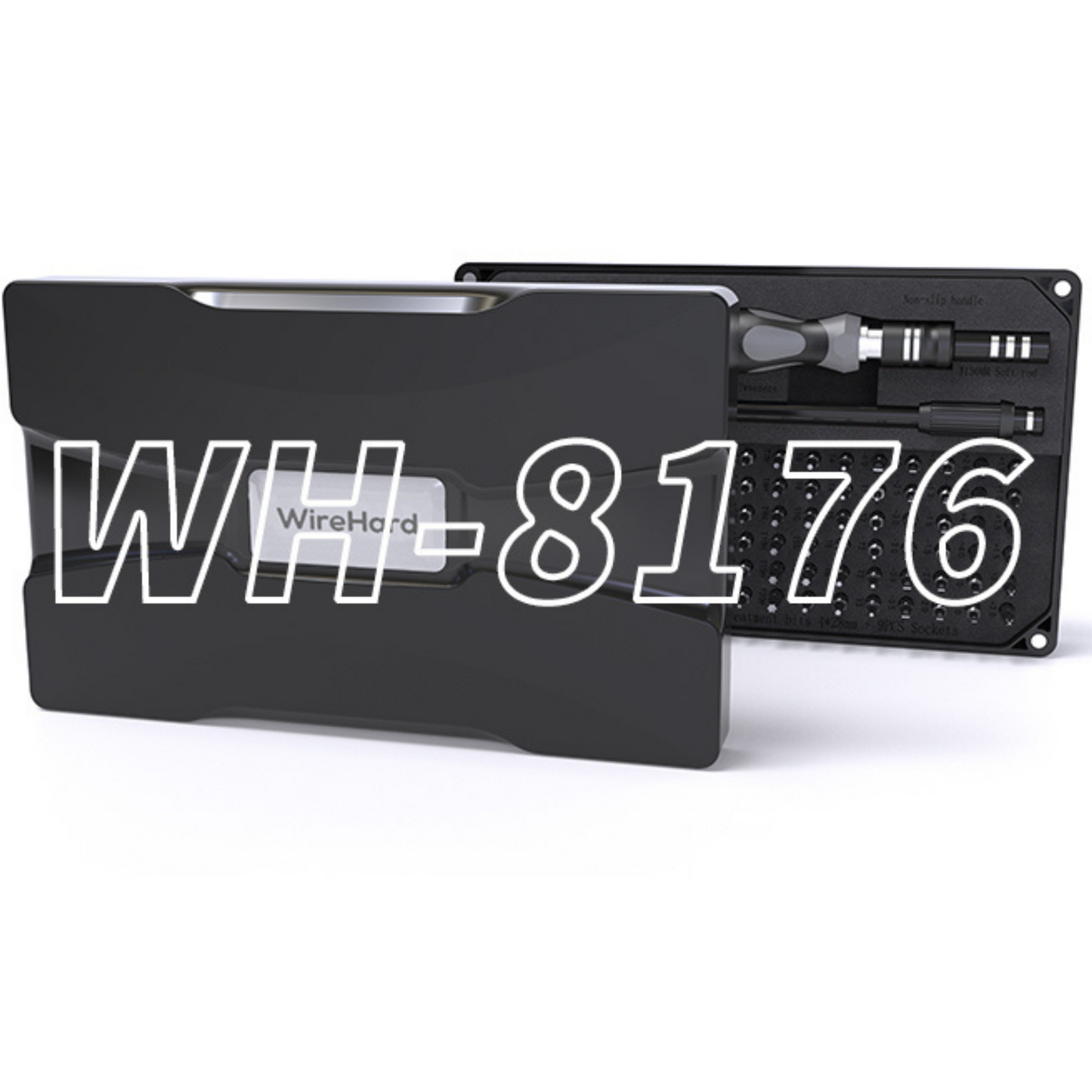 WIREHARD 106 in 1 Precision Screwdriver Set Computer iPhone Electronics Repair Tool Kit