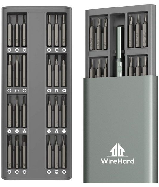 WIREHARD 49 in 1 Mini Precision Screwdriver Set Computer Cell Phone Electronics Repair Tool Kit